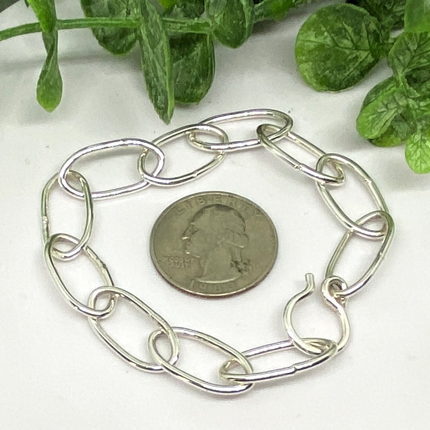 Sterling Silver Snake Bracelet Chain for European Charms